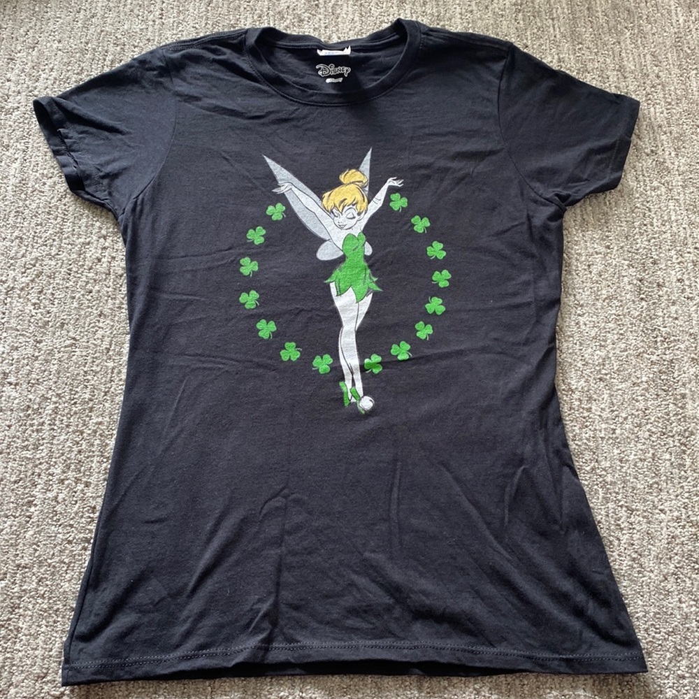 Women’s Disney Tinker Bell Ring of Shamrocks St. Patrick's Day T-Shirt